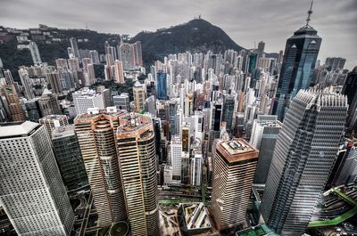 Skyscrapers in city