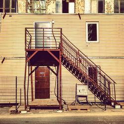 Staircase of building