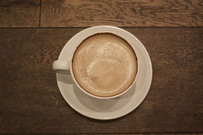 Close-up of coffee on table