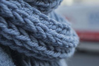 Close-up of a scarf