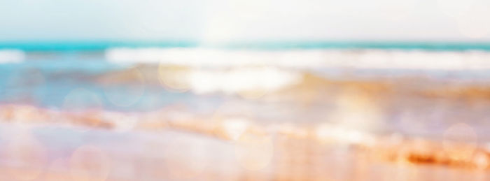 Full frame shot of sea against sky