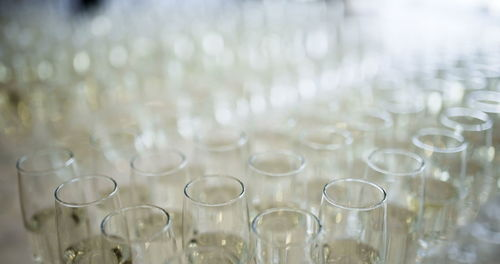 Full frame shot of drink glass