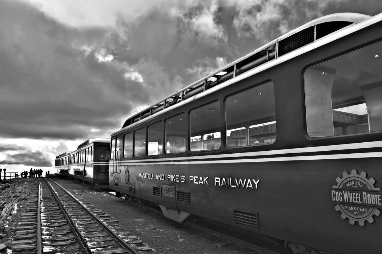 TRAIN AT RAILROAD STATION