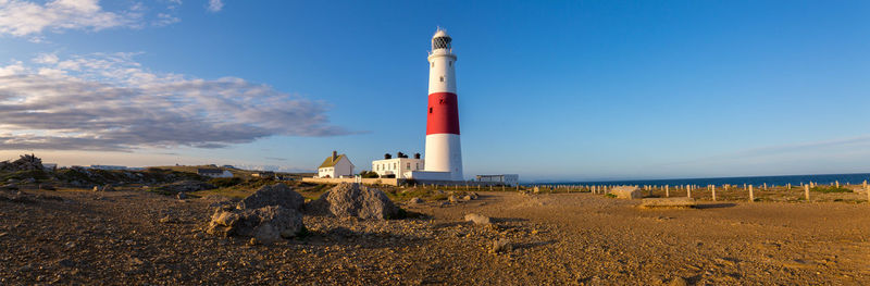 Lighthouse on beach