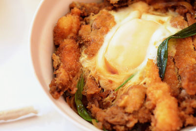 Close-up of food in plate