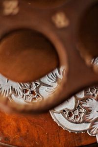 Close-up of bowl on table