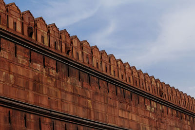 Low angle view of building against sky