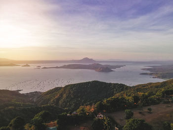 Taal's beauty before its rage.