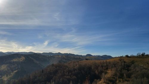 Panoramic view of landscape against sky