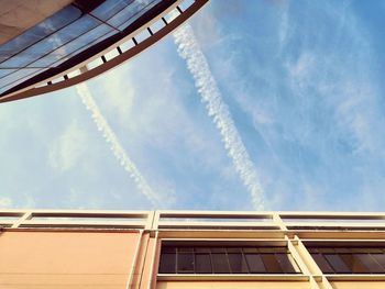 Low angle view of building against sky