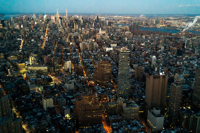 Aerial view of cityscape