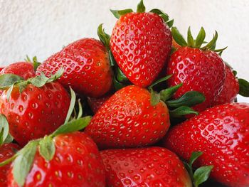 Close-up of strawberries