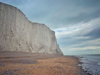 Seven sisters cliffs and beach