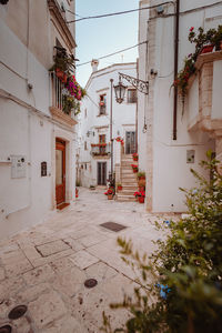 Street amidst buildings in city