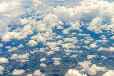Full frame shot of clouds in sky
