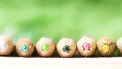 Close-up of multi colored candies