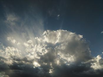 Low angle view of sky