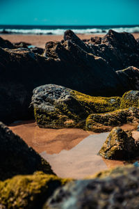 Rocks on a beach