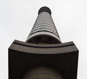 Low angle view of building against sky