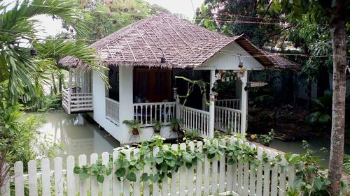 House built on wetlands