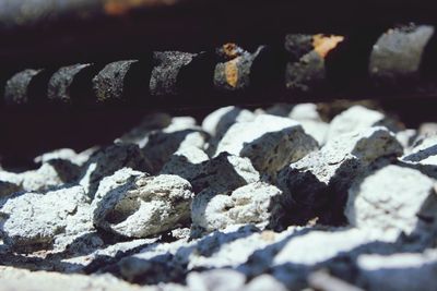 Close-up of coals