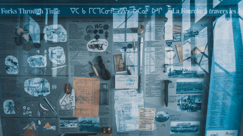 Close-up of text on paper