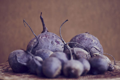 Close-up of beetroots