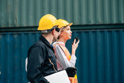 Woman working