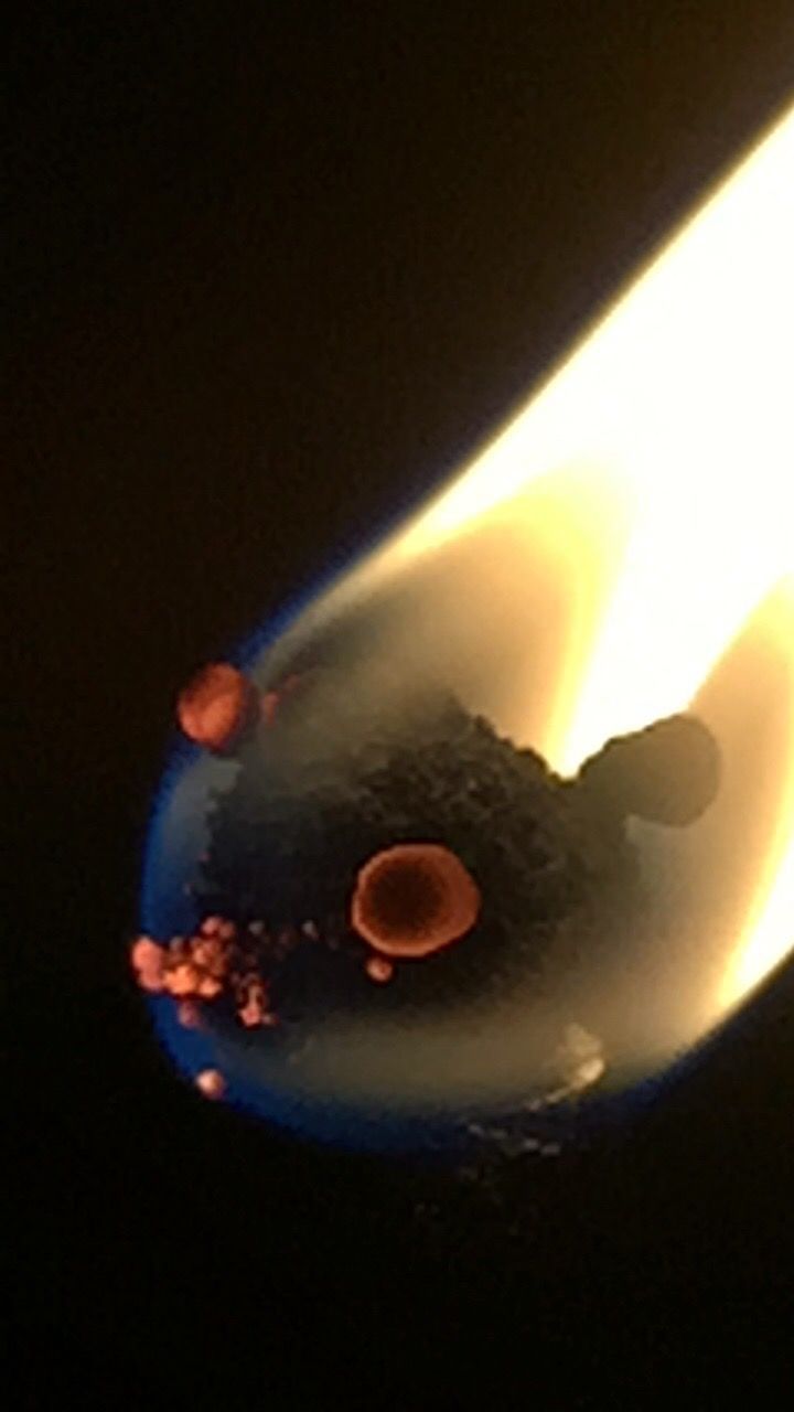 heat - temperature, flame, burning, illuminated, close-up, indoors, no people, astronomy, day