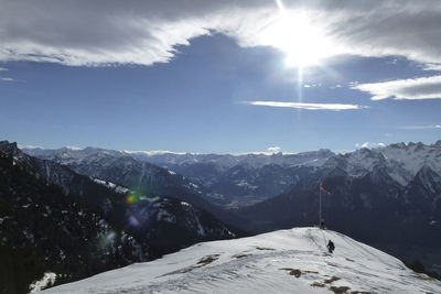 Winter hiking