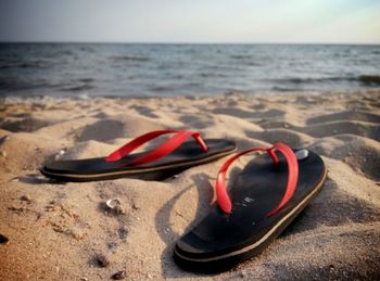 Scenic view of beach