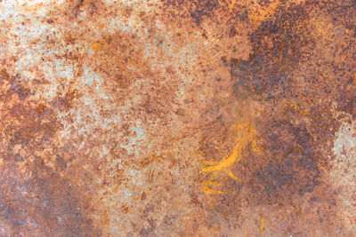 Full frame shot of orange wall