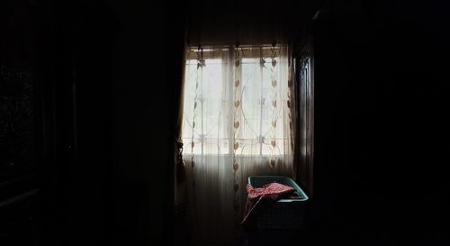 Interior of abandoned house