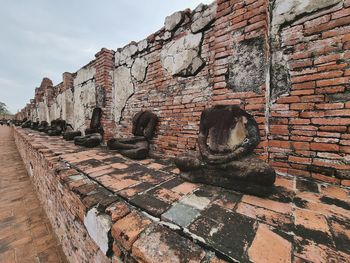 Old ruins of building