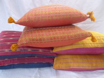 High angle view of vegetables on bed