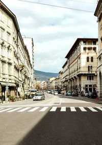 View of city street