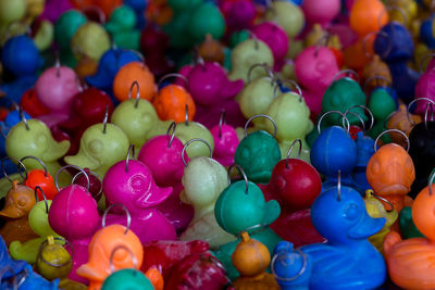 Close-up of multi colored candies