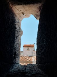 View of old building