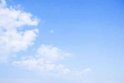 Low angle view of clouds in sky