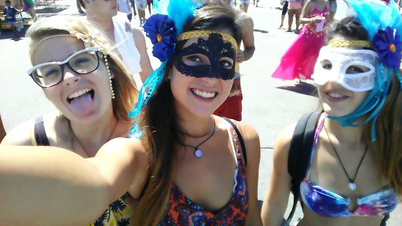 YOUNG WOMAN WEARING MASK