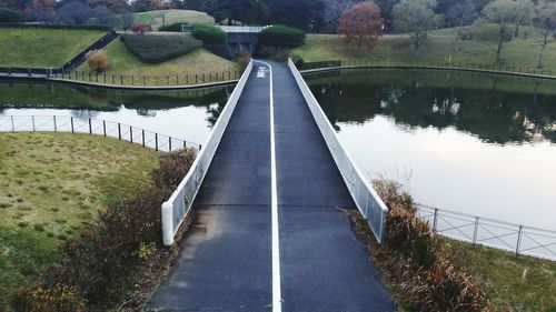 Scenic view of river against sky