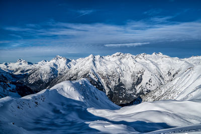 Winter in the alps