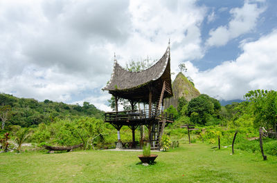 View of taruko caferesto at bukittinggi