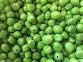 Full frame shot of green balls