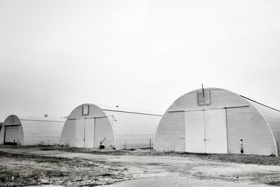 Built structure against clear sky