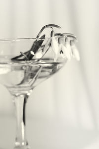 Close-up of mirror