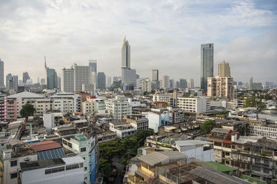 Cityscape against sky