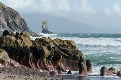 Panoramic view of sea against sky