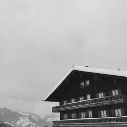 Low angle view of buildings against sky