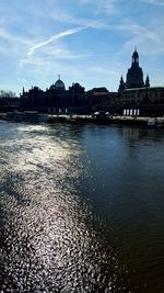 River with buildings in background